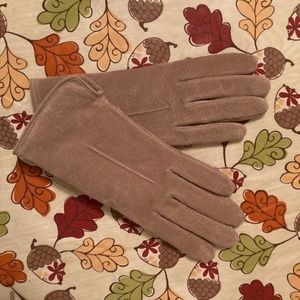 TIMBERLAKE suede gloves